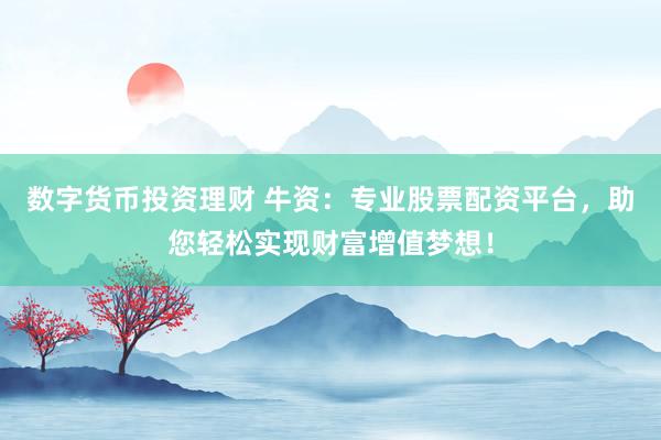 数字货币投资理财 牛资：专业股票配资平台，助您轻松实现财富增值梦想！